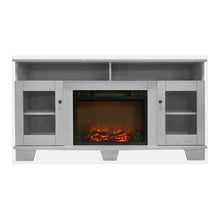 Load image into Gallery viewer, Cambridge Savona Fireplace Mantel with Electronic Fireplace Insert - Indoor - Freestanding