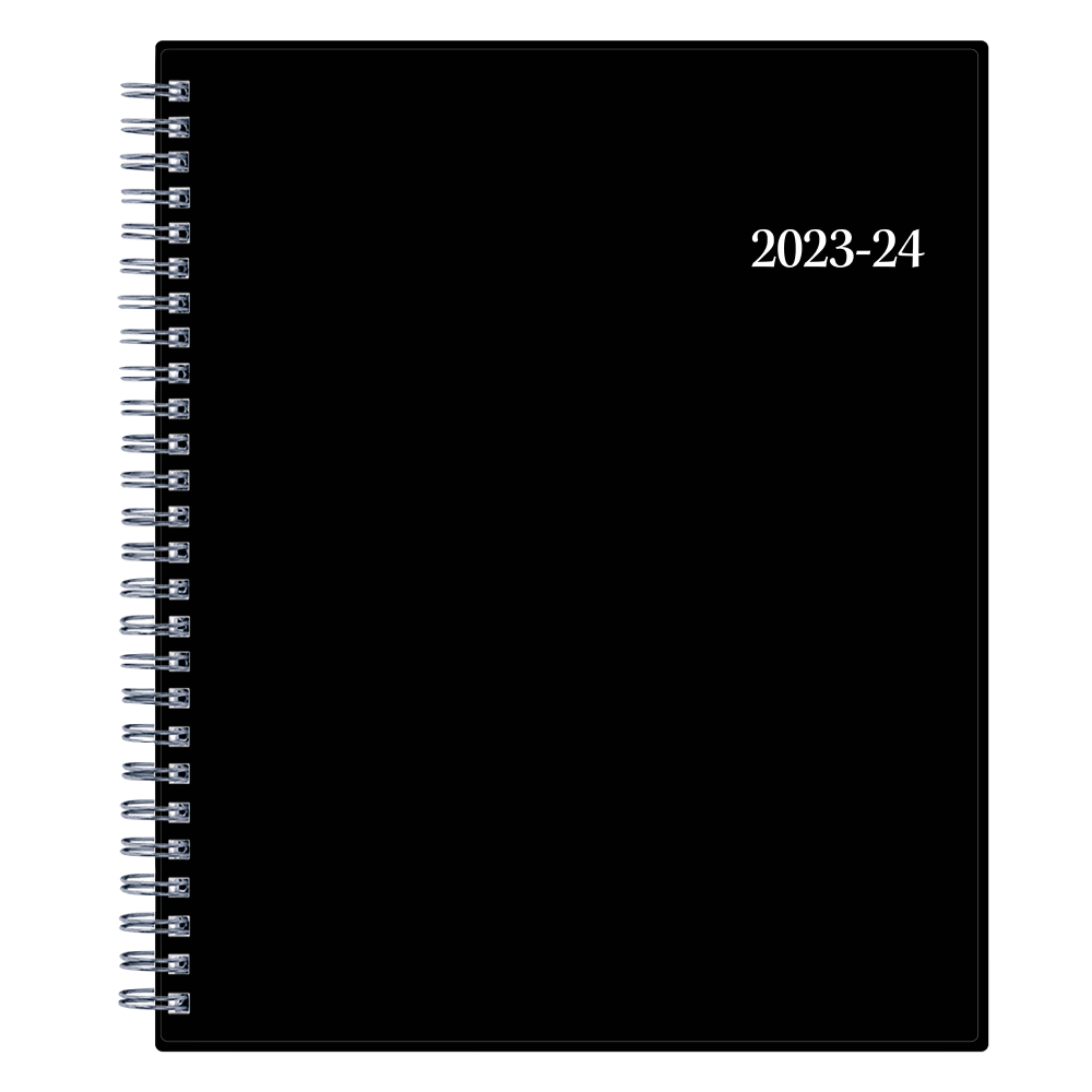 2023-2024 Blue Sky Enterprise Polypropylene Weekly/Monthly Academic Planner, 7in x 9in, July 2023 to June 2024, 131982-A
