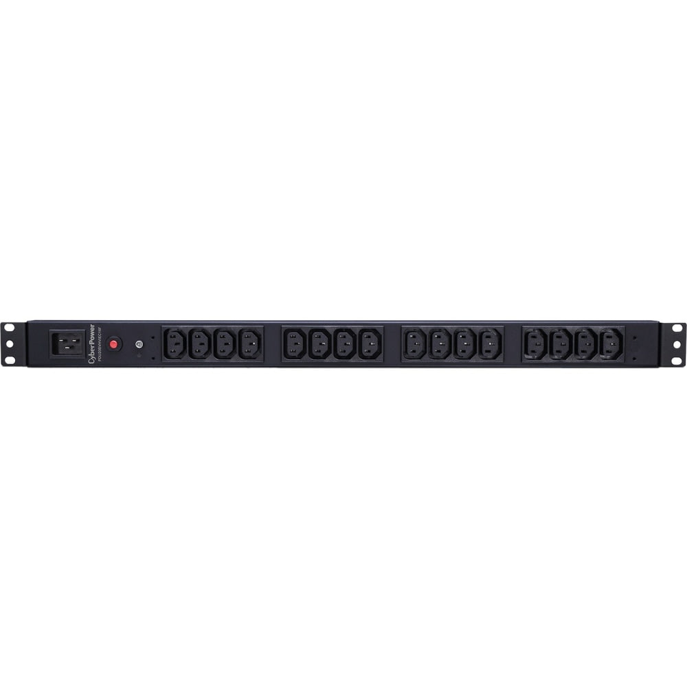 CyberPower PDU20BVHVIEC16F 200 - 230 VAC 20A Basic PDU - 16 Outlets, 10 ft, IEC-320 C20, Vertical, 0U, Lifetime Warranty