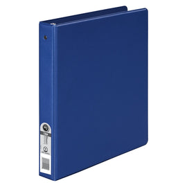 Wilson Jones 3-Ring Binder, 1in Round Rings, 36% Recycled, Blue