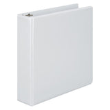 Wilson Jones View 3-Ring Binder With EasyLoad Rings, 2in D-Rings, White