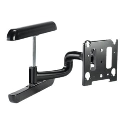 Chief Medium 25in Extension Single Arm Wall Mount - For 30-55in Displays - Black - Mounting kit (wall mount, swing arm) - for flat panel - steel - black - wall-mountable