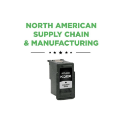 West Point Remanufactured Black High-Yield Ink Cartridge Replacement For Canon PG-240XL