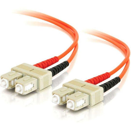 C2G SC-SC 62.5/125 OM1 Duplex Multimode Fiber Optic Cable (TAA Compliant) - Patch cable - TAA Compliant - SC multi-mode (M) to SC multi-mode (M) - 6 m - fiber optic - duplex - 62.5 / 125 micron - OM1 - orange