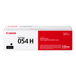 Canon 054H Black High Yield Toner Cartridge, 3028C001