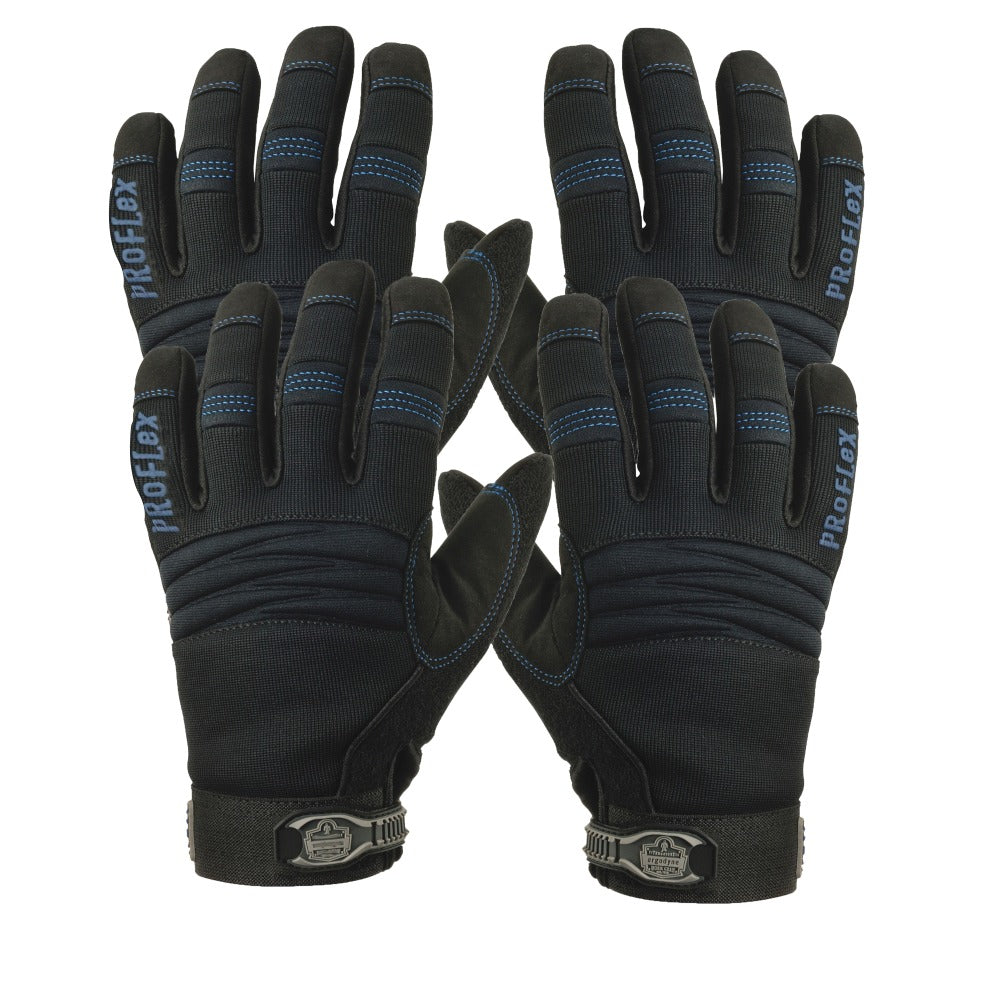 ProFlex Thermal Waterproof Utility Gloves, X-Large, Black, Box Of 2 Pairs