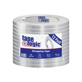 Tape Logic 1300 Strapping Tape, 0.375in x 60 Yd, Clear, Pack Of 12 Rolls