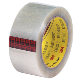 3M 313 Carton Sealing Tape, 3in x 110 Yd., Clear, Case Of 24
