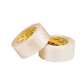 3M 863 Strapping Tape, 1in x 60 Yd., Clear, Case Of 12