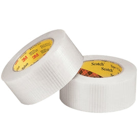 3M 863 Strapping Tape, 2in x 60 Yd., Clear, Case Of 6