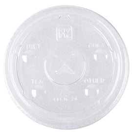 Fabri-Kal Kal-Clear X-Slot Cup Lids, 12 - 24 Oz, Clear, Pack Of 1,000 Lids