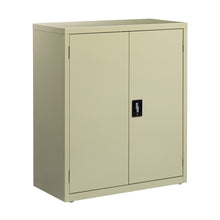 Load image into Gallery viewer, Lorell Fortress Series 18inD Steel Storage Cabinet, Fully Assembled, 3-Shelf, Putty