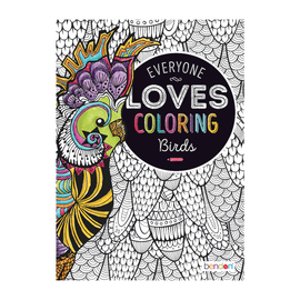 Bendon Adult Coloring Book, Birds