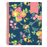 2023-2024 Blue Sky Weekly/Monthly Planner, 8-1/2in x 11in, Peyton Navy, July 2023 To June 2024, 107924-A