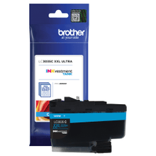 Load image into Gallery viewer, Brother LC3035 INKvestment Cyan Extra-High-Yield Ink Tank, LC3035C