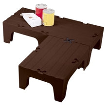 Load image into Gallery viewer, Cambro Solid Dunnage Rack, 12inH x 21inW x 30inD, Dark Brown