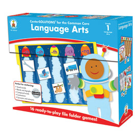 Carson-Dellosa Education Language Arts File Folder Games, Grade 1