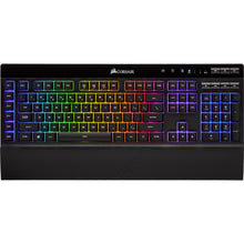 Load image into Gallery viewer, Corsair K57 RGB Wireless Gaming Keyboard (NA) - Wired/Wireless Connectivity - Bluetooth/RF - Black