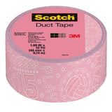 Scotch Expressions Duct Tape, 3in Core, 1.88in x 10 Yd., Pink