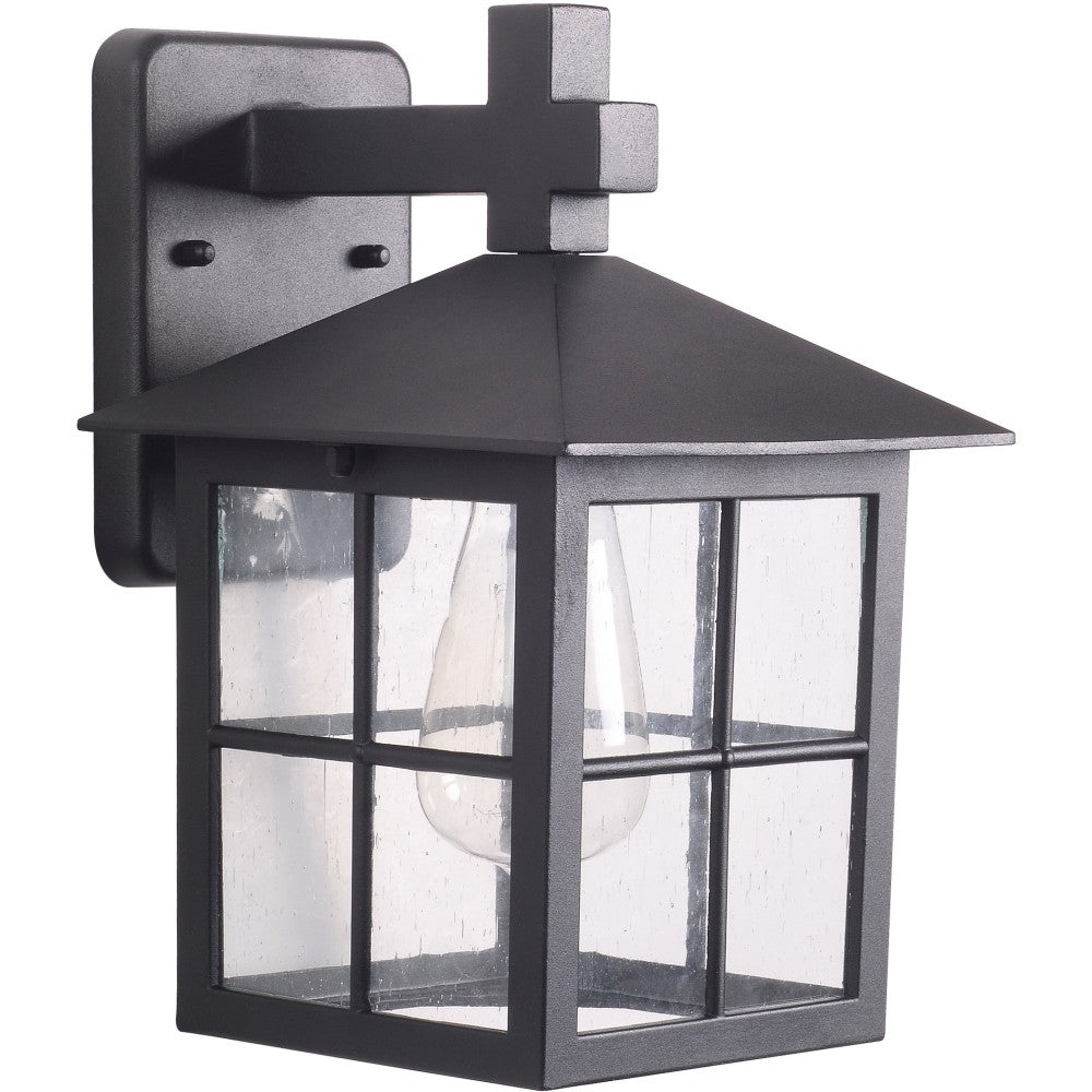 Kenroy Home Greene 1-Light Lantern, 8 1/2inW,  Black