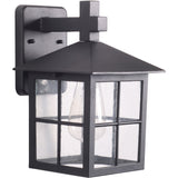 Kenroy Home Greene 1-Light Lantern, 8 1/2inW,  Black