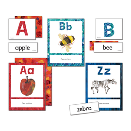 Carson-Dellosa World Of Eric Carle Learning Cards, Alphabet, Set Of 105 Cards