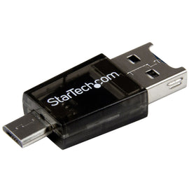 Star Tech.com Micro SD to Micro USB / USB OTG Adapter Card Reader For Android Devices