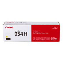 Load image into Gallery viewer, Canon 054H Yellow High Yield Toner Cartridge, 3025C001