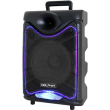 Load image into Gallery viewer, Dolphin Audio SP-850RBT Portable Bluetooth Speaker System - 1350 W RMS - Black - 50 Hz to 20 kHz - Battery Rechargeable - USB