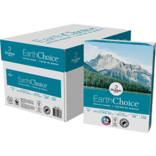 Load image into Gallery viewer, Domtar EarthChoice Office Multi-Use Printer &amp; Copy Paper, White, Letter (8.5in x 11in), 5000 Sheets Per Case, 20 Lb, 92 Brightness, Case Of 10 Reams