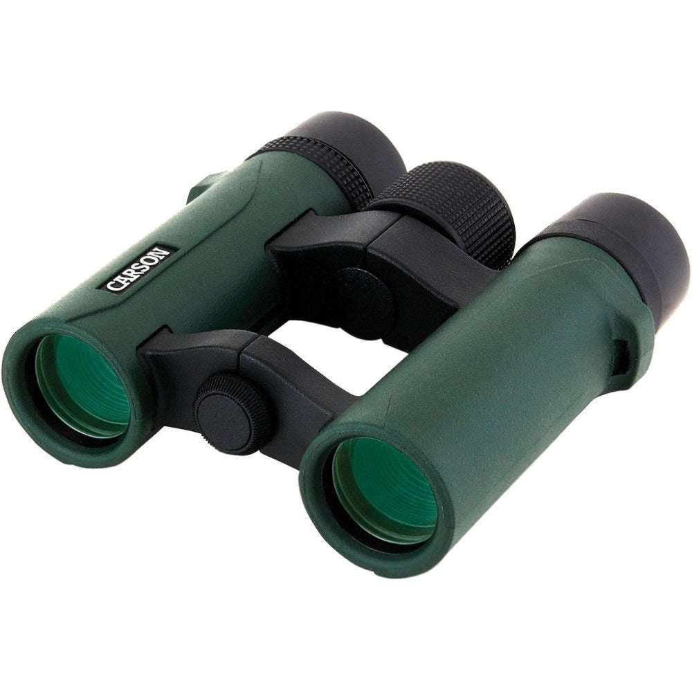 Carson RD Series 8x26mm Open-Bridge Compact Waterproof High Definition Binoculars - 8x 26 mm Objective Diameter - BaK4 - Water Proof - Optical - Diopter Adjustment