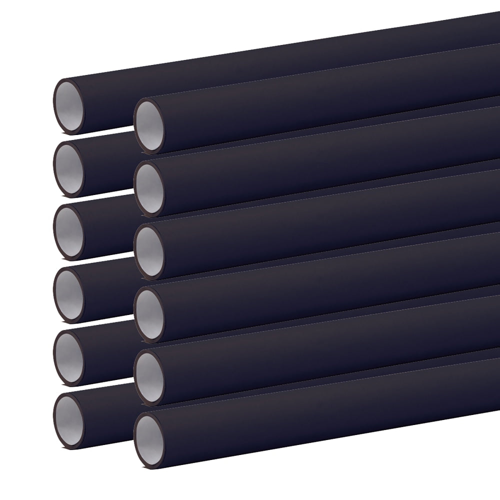 Pacon Fadeless Bulletin Board Art Paper, Black, 24in x 12ft, Pack Of 12 Rolls
