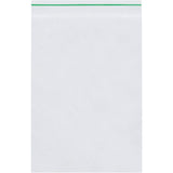 Minigrip Reclosable GreenLine Bags 2 Mil, 4in x 6in, Box of 1000