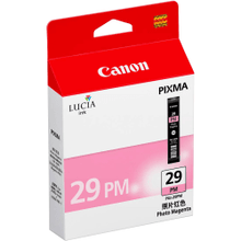 Load image into Gallery viewer, Canon LUCIA PGI-29PM Original Inkjet Ink Cartridge - Magenta - 1 Pack - Inkjet - 1 Pack