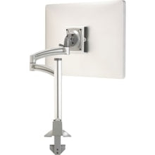 Load image into Gallery viewer, Chief KONTOUR K2C120S Desk Mount for Flat Panel Display - Silver, Gray - Height Adjustable - 10in to 30in Screen Support - 22 lb Load Capacity - 75 x 75, 100 x 100 - VESA Mount Compatible - Aluminum