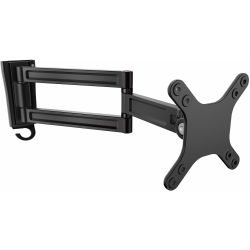 StarTech.com Wall Mount Monitor Arm - Dual Swivel - Supports 13ft