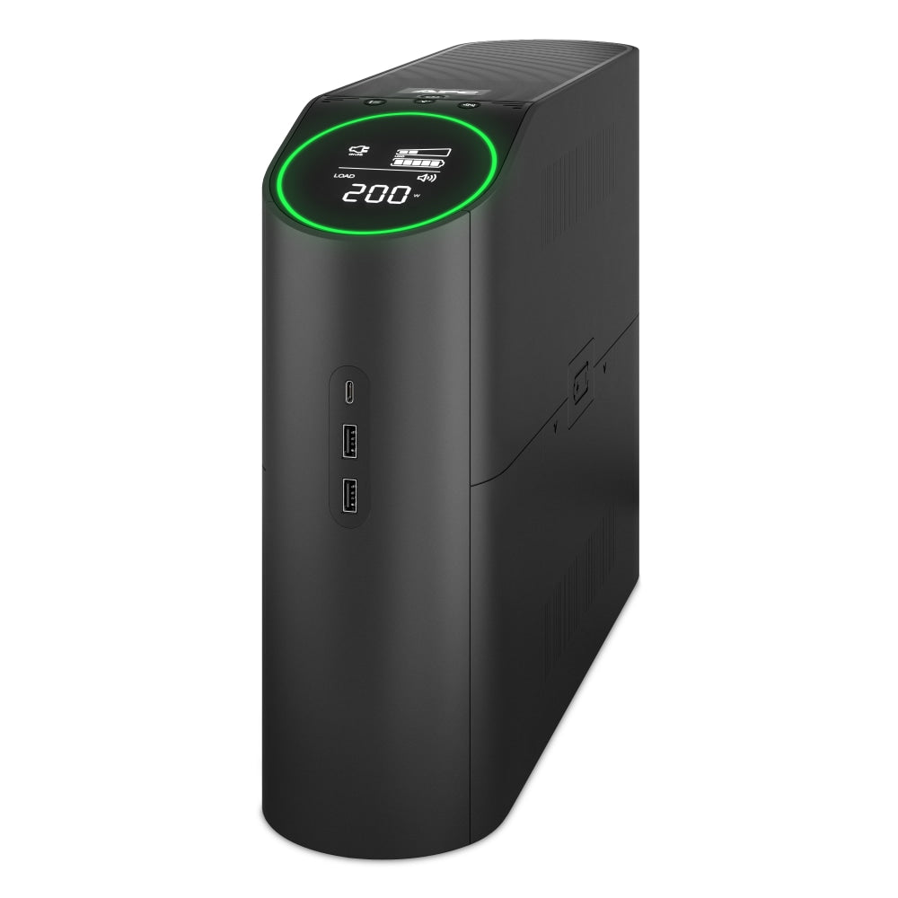 APC Back-UPS Gaming 10-Outlet Tower Uninterruptible Power Supply, Black