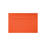 LUX Booklet 6in x 9in Envelopes, Peel & Press Closure, Tangerine, Pack Of 1,000