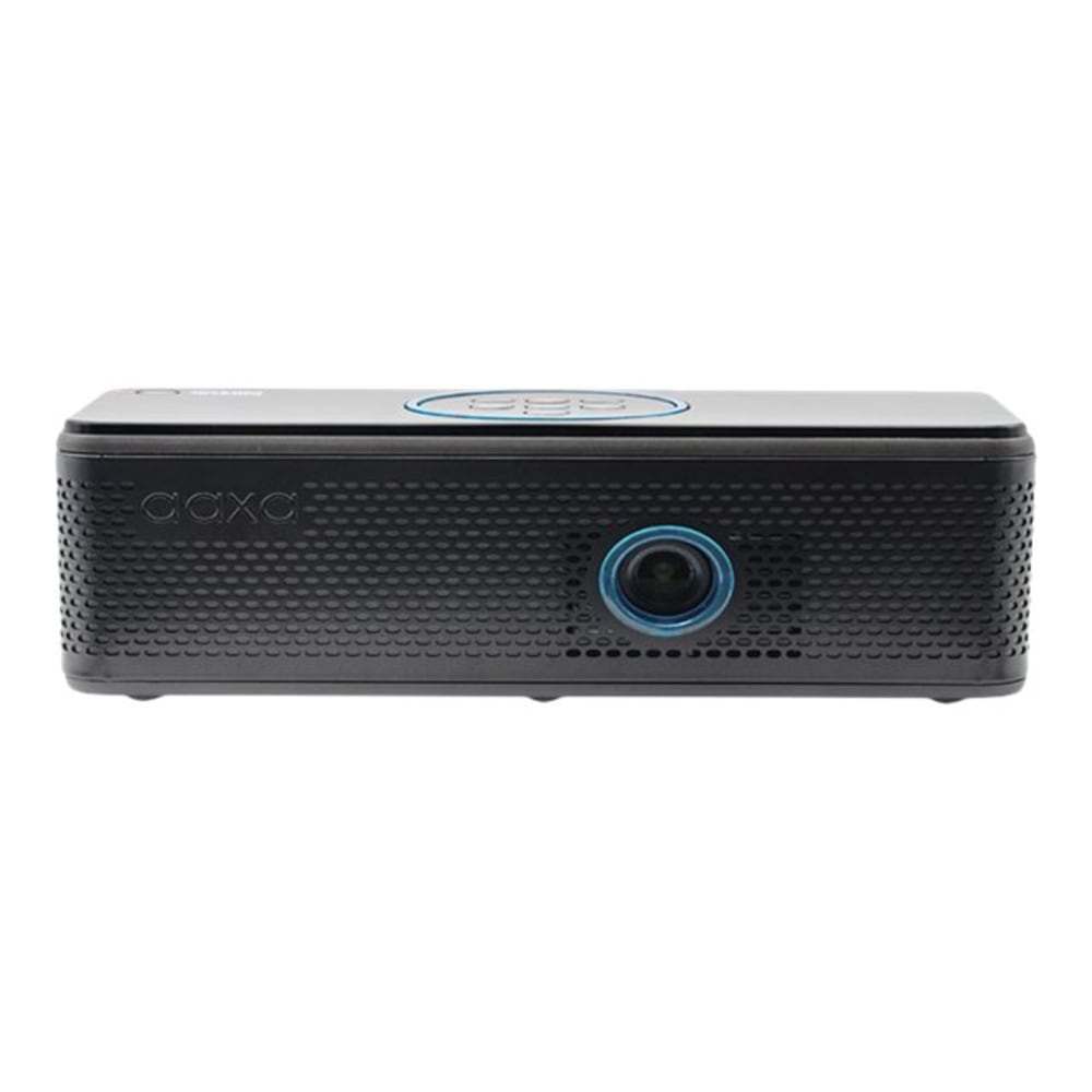 AAXA Technologies BP-100-01 DLP Projector - 16:9 - Space Gray - 640 x 360 - Front - 15000 Hour Normal ModenHD - 1,000:1 - 100 lm - HDMI - USB
