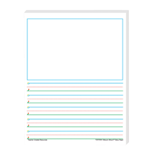 Load image into Gallery viewer, Teacher Created Resources Smart Start 1-2 Story Filler Paper, 11in x 8 1/2in, 100 Sheets (200 pages), Pack Of 4