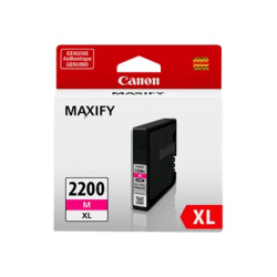 Canon PGI-2200XL M - XL - magenta - original - ink tank - for MAXIFY iB4020, iB4120, MB5020, MB5120, MB5320, MB5420