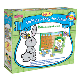 D.J. Inkers File Folder Games To Go Set, Getting Ready For School
