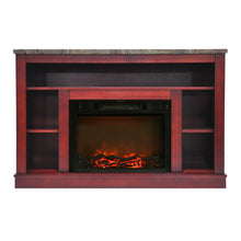 Load image into Gallery viewer, Cambridge Seville Fireplace Mantel with Electronic Fireplace Insert - Indoor - Freestanding