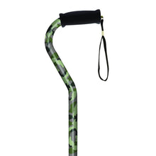 Load image into Gallery viewer, Alex Orthopedic Offset Handle Aluminum Cane, 31in-40in, Camoflauge