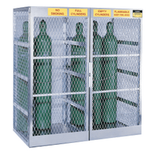 Load image into Gallery viewer, Justrite Cylinder Storage Locker, 10 - 20 Cylinders