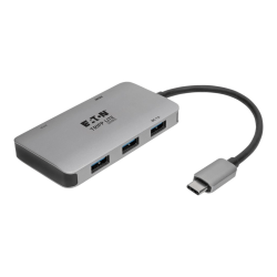 Eaton Tripp Lite Series USB C Multiport Adapter Converter 3 USB-A, 4K HDMI PD Charging Thunderbolt 3 Compatible - Docking station - USB-C 3.1 / Thunderbolt 3 - HDMI