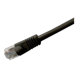 Comprehensive - Patch cable - RJ-45 (M) to RJ-45 (M) - 6 in - CAT 6 - molded, snagless, stranded - black