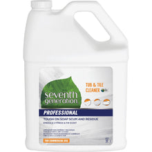 Load image into Gallery viewer, Seventh Generation Professional Tub &amp; Tile Cleaner Spray, 128 Oz, Emerald Cypress/Fir Scent