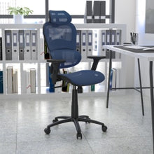 Load image into Gallery viewer, Flash Furniture LO Ergonomic Mesh High-Back Office Chair, Blue