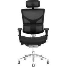 Load image into Gallery viewer, X-Chair X3 Wide Ergonomic Fabric High-Back Task Chair With Headrest, Black